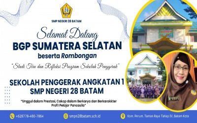 KUNJUNGAN STUDI TIRU & REFLEKSI PROGRAM SEKOLAH PENGGERAK BGP SUMATERA SELATAN